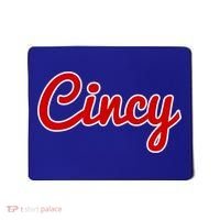 Cincinnati Ohio Classic Red Script Cincy City Gift Mousepad thumb 0