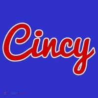 Cincinnati Ohio Classic Red Script Cincy City Gift Women's Tank Top thumb 5