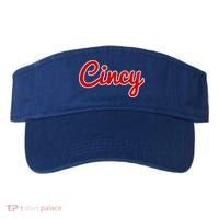 Cincinnati Ohio Classic Red Script Cincy City Gift Visor thumb 0