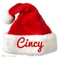 Cincinnati Ohio Classic Red Script Cincy City Gift Santa Hat thumb 0