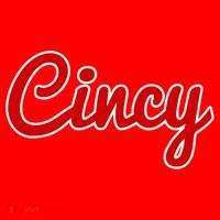 Cincinnati Ohio Classic Red Script Cincy City Gift Santa Hat thumb 1