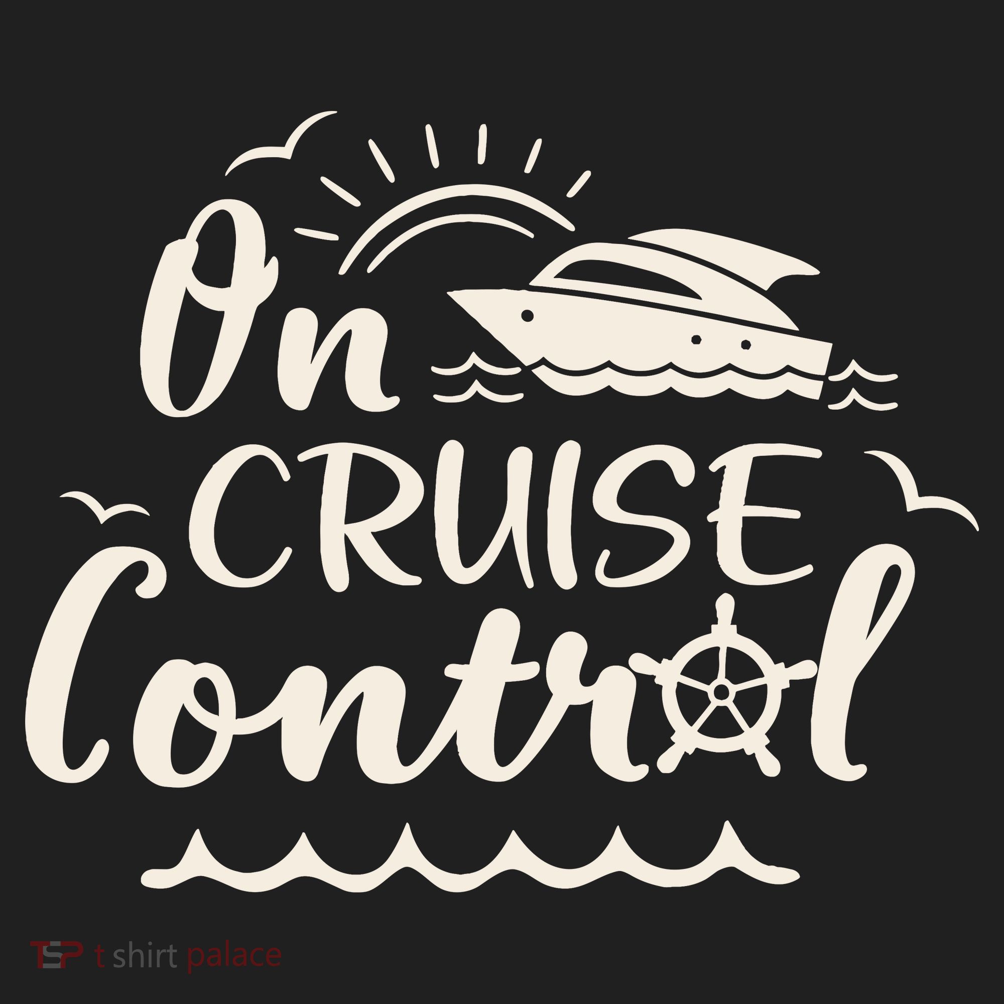 Cruise On Control Funny Boat Cruising Travel Summer Vacation Tumbler