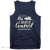Cruise On Control Funny Boat Cruising Travel Summer Vacation Tank Top thumb 0