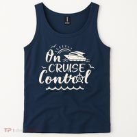 Cruise On Control Funny Boat Cruising Travel Summer Vacation Tank Top thumb 2