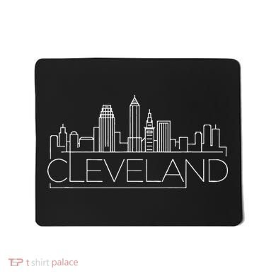 Cleveland Ohio City Skyline Mousepad