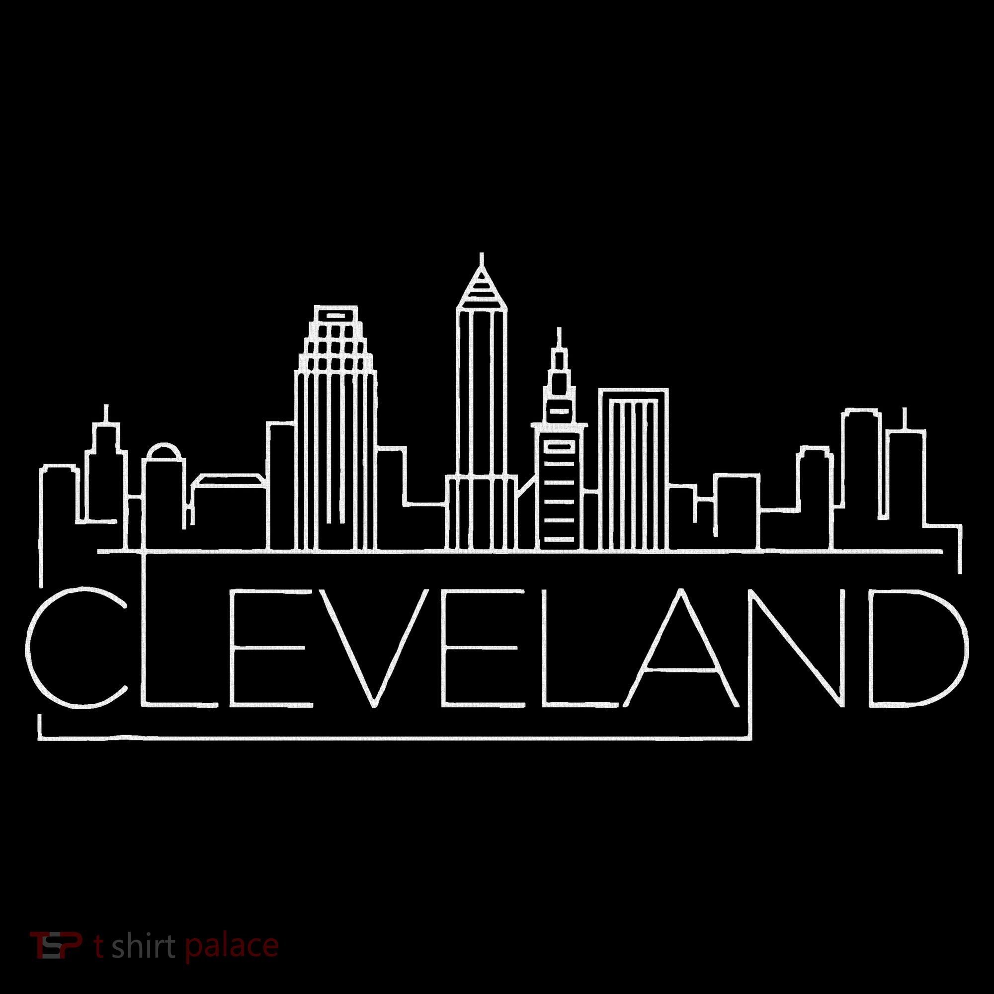 Cleveland Ohio City Skyline Women's Tank Top
