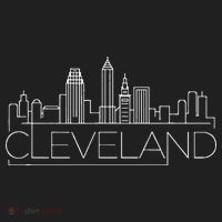 Cleveland Ohio City Skyline Hat thumb 2