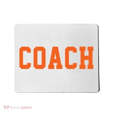 Coach Orange Mousepad