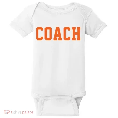 Coach Orange Baby Bodysuit