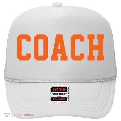 Coach Orange Hat