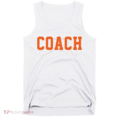 Coach Orange Tank Top