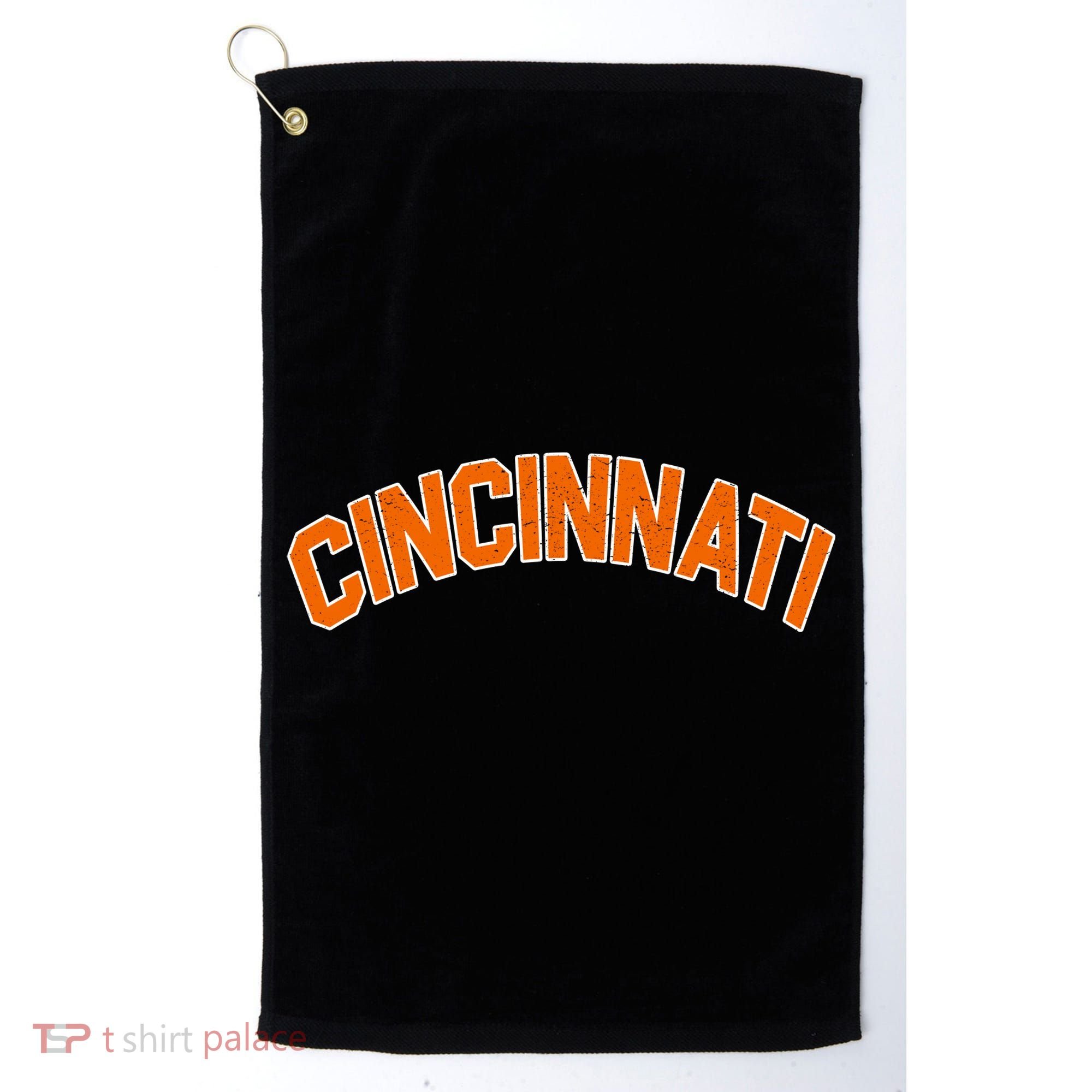 Cincinnati Ohio Golf Towel
