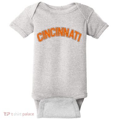 Cincinnati Ohio Baby Bodysuit