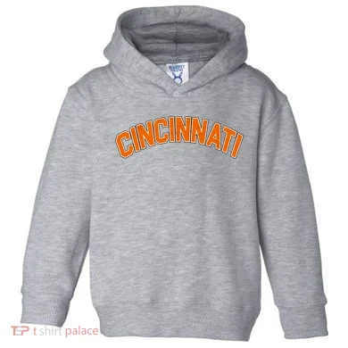 Cincinnati Ohio Toddler Hoodie
