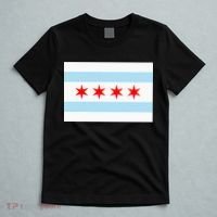City Of Chicago Illinois Flag Windy City T-Shirt thumb 5