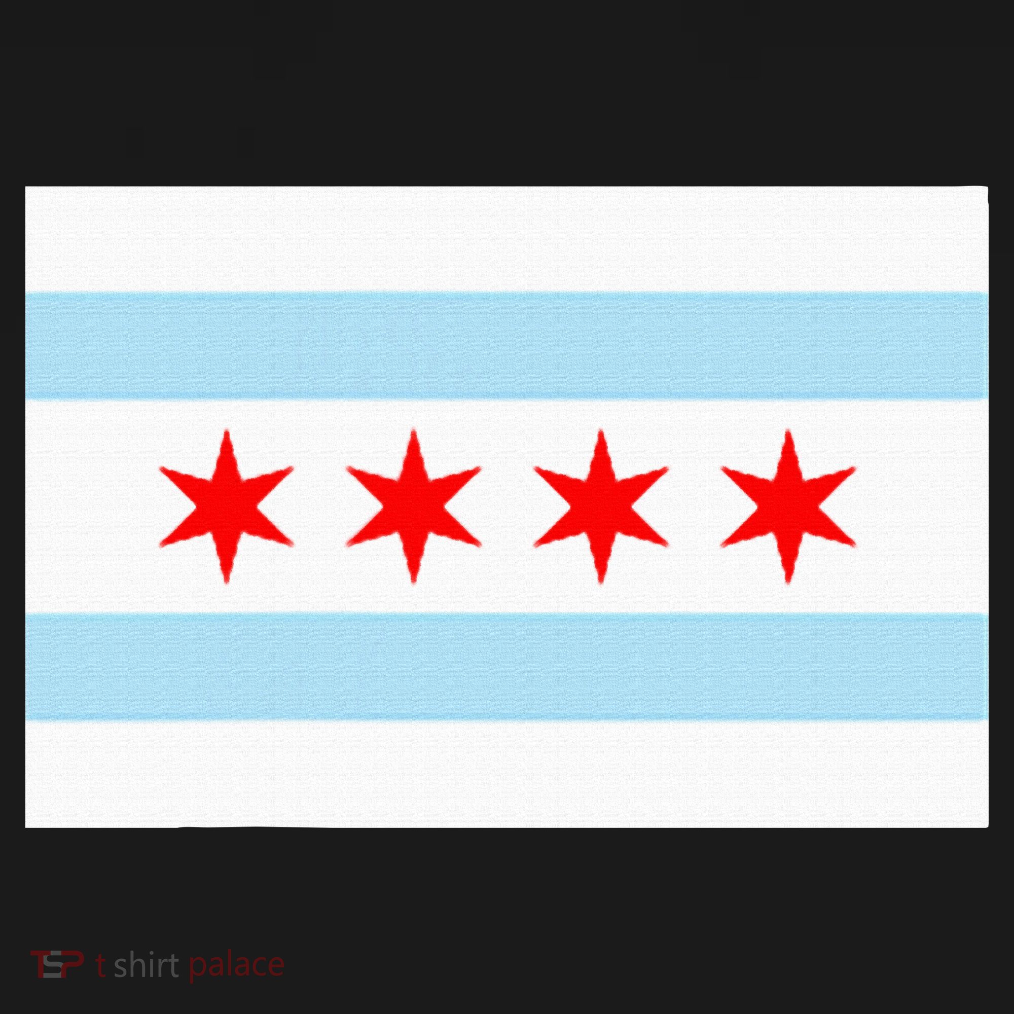 City Of Chicago Illinois Flag Windy City Mousepad