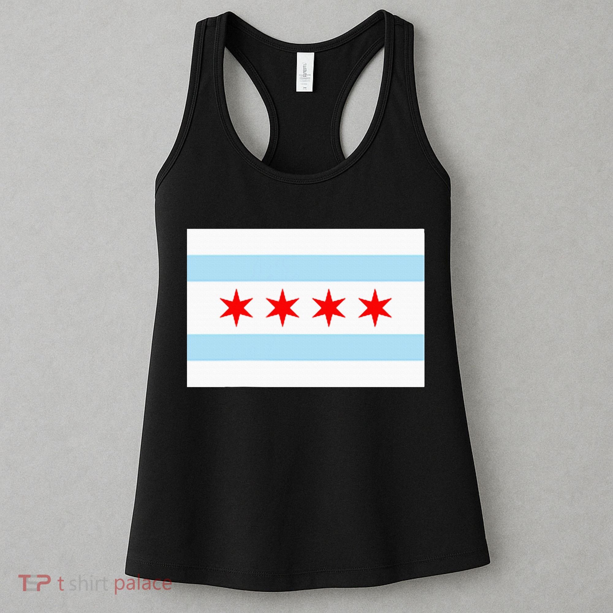 City Of Chicago Illinois Flag Windy City Women's Tank Top