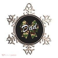 Camouflage Old Camo Dad Coquette Bow Duck Hunting Ornament thumb 0