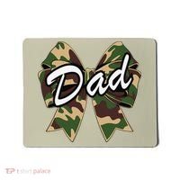 Camouflage Old Camo Dad Coquette Bow Duck Hunting Mousepad thumb 0