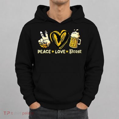 Cute Oktoberfest Costume Peace Love Prost Prost Oktoberfest Hoodie