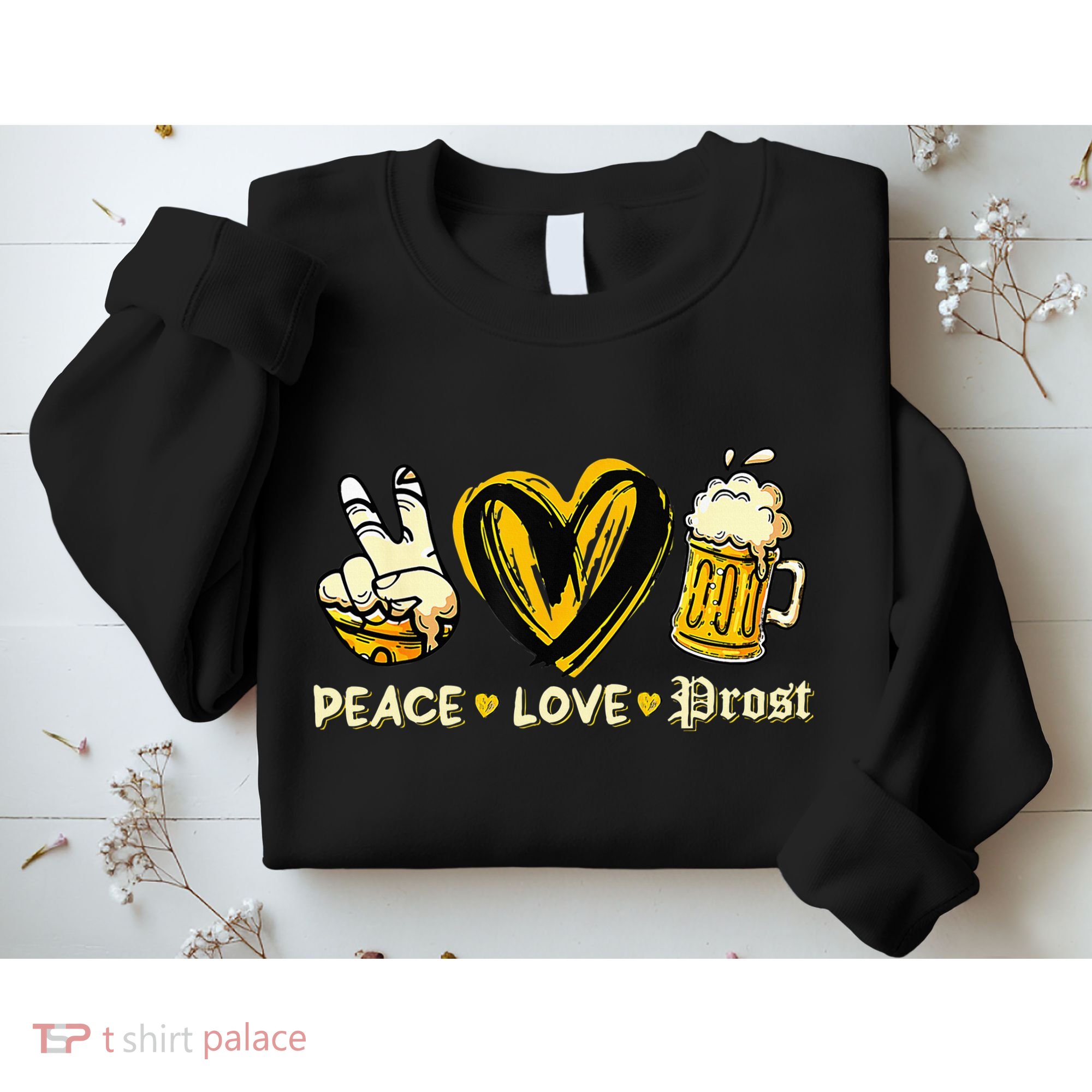 Cute Oktoberfest Costume Peace Love Prost Prost Oktoberfest Sweatshirt