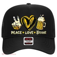 Cute Oktoberfest Costume Peace Love Prost Prost Oktoberfest Hat thumb 0