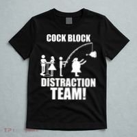 Cock Block Distraction Team T-Shirt thumb 5