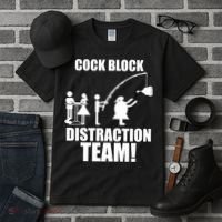 Cock Block Distraction Team Tall T-Shirt thumb 3