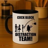 Cock Block Distraction Team Coffee Mug thumb 4