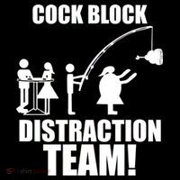 Cock Block Distraction Team Women's Hoodie thumb 2