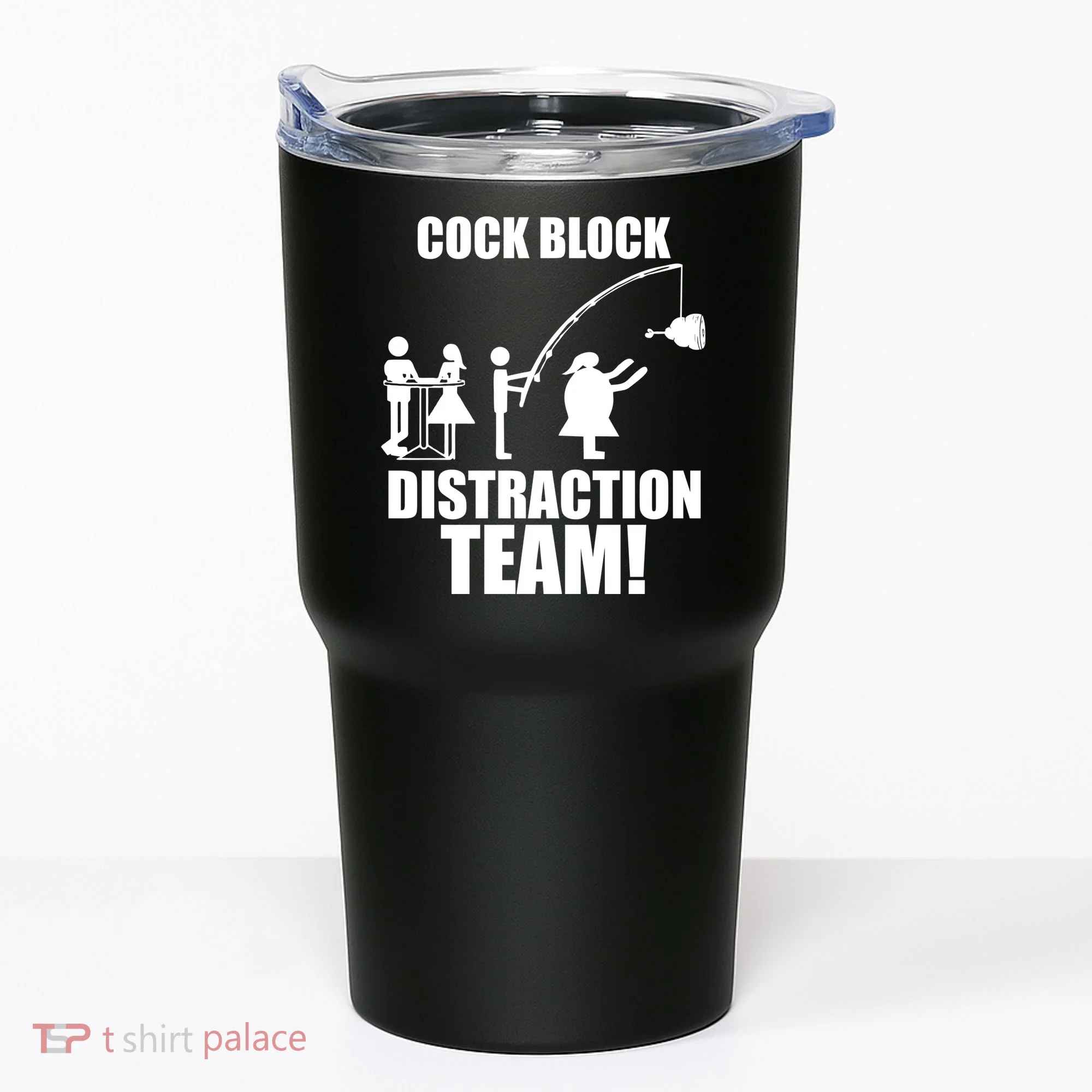 Cock Block Distraction Team Tumbler