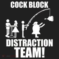 Cock Block Distraction Team Hat thumb 2