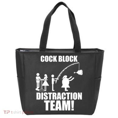 Cock Block Distraction Team Tote Bag