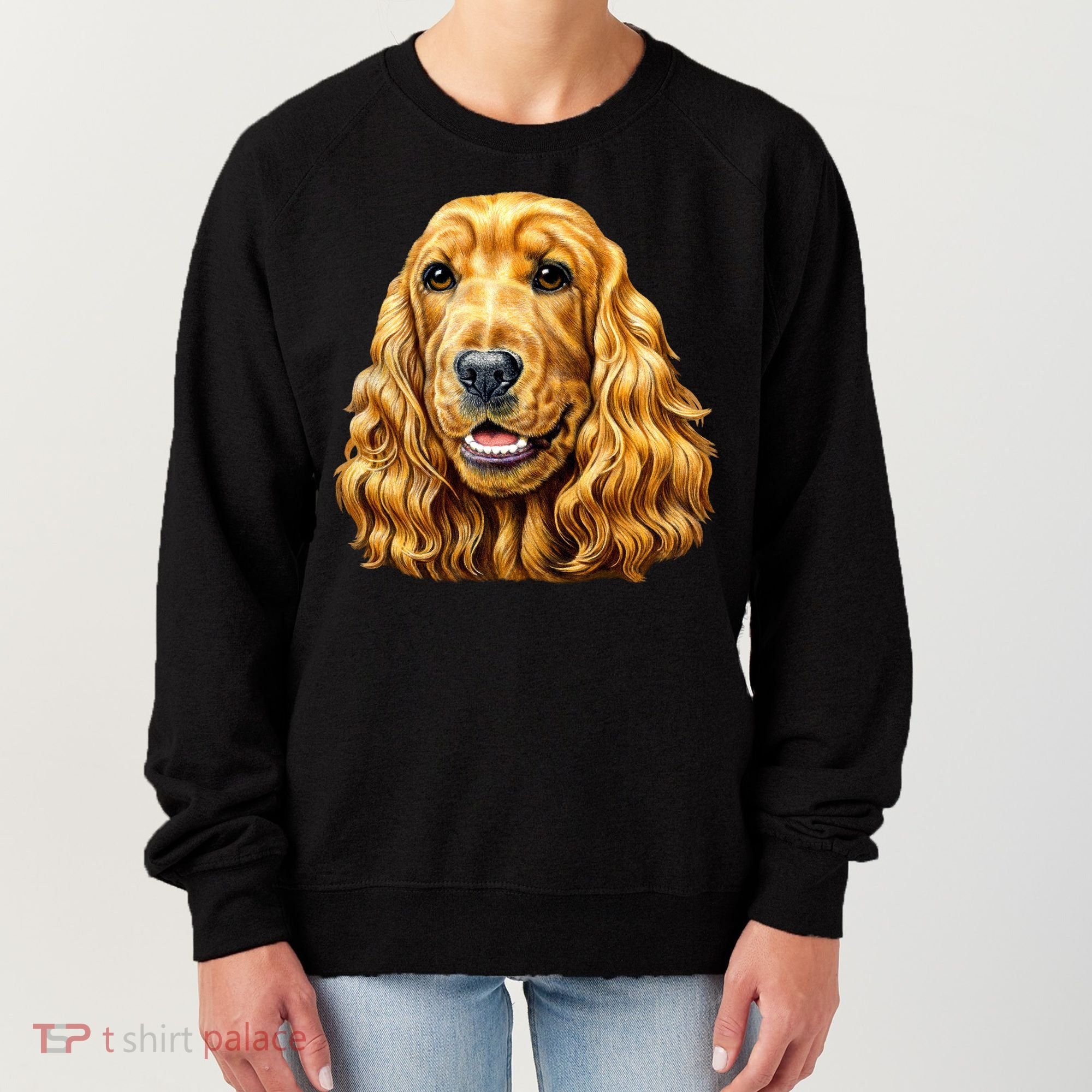 Cocker Spaniel Face Women's Sweatshirt