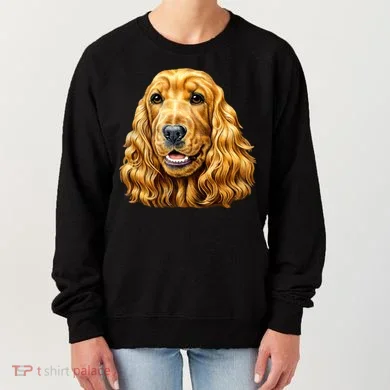 Cocker Spaniel Face Women's Sweatshirt