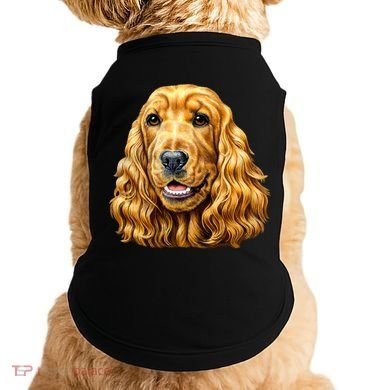 Cocker Spaniel Face Doggie Tank