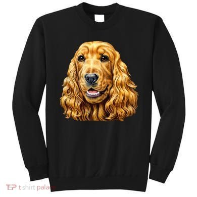 Cocker Spaniel Face Sweatshirt