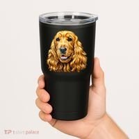 Cocker Spaniel Face Tumbler thumb 2