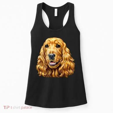 Cocker Spaniel Face Women's Tank Top