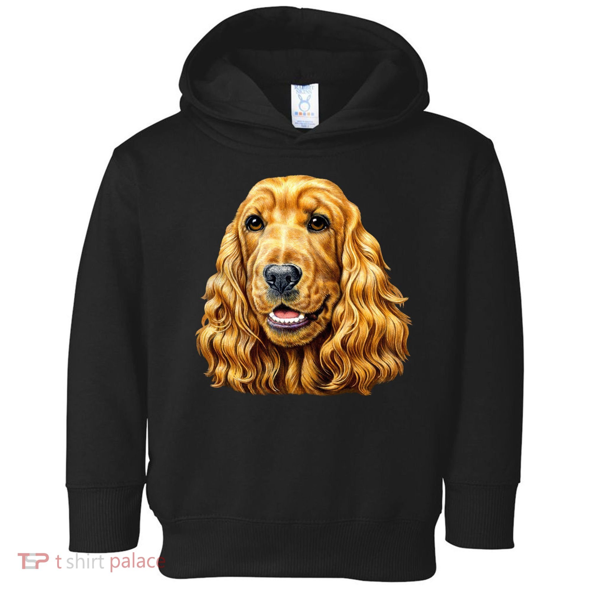 Cocker Spaniel Face Toddler Hoodie