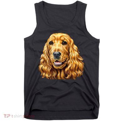Cocker Spaniel Face Tank Top