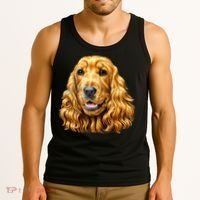 Cocker Spaniel Face Tank Top thumb 3