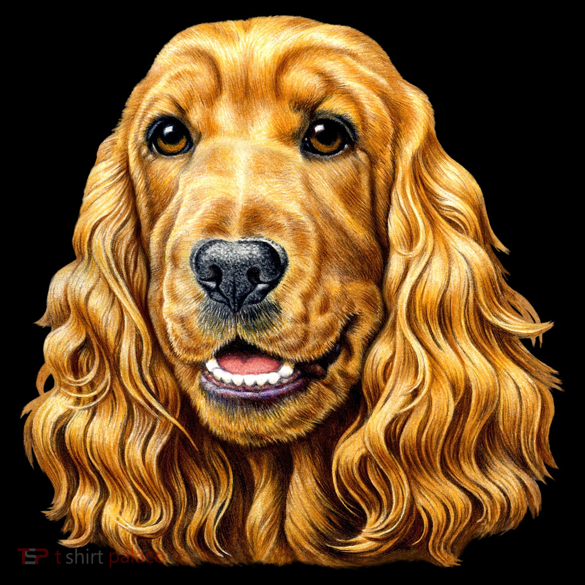 Cocker Spaniel Face Tank Top