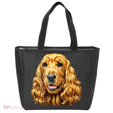 Cocker Spaniel Face Tote Bag