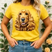 Cocker Spaniel Face Women's T-Shirt thumb 2