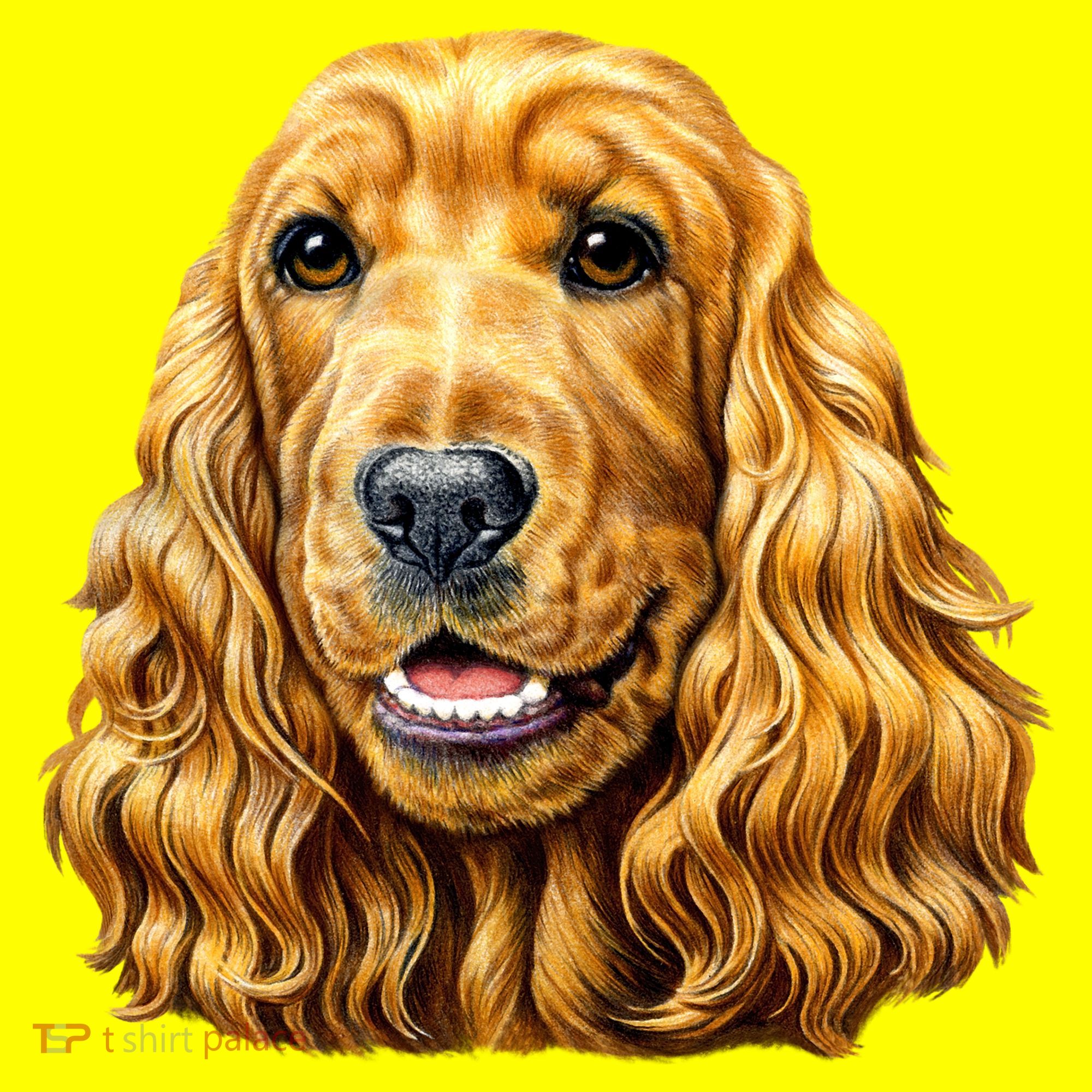 Cocker Spaniel Face Kids Long Sleeve Shirt
