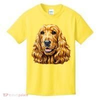 Cocker Spaniel Face Kids T-Shirt thumb 0