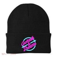 Cocktails And Dreams Retro 80s Beanie thumb 0