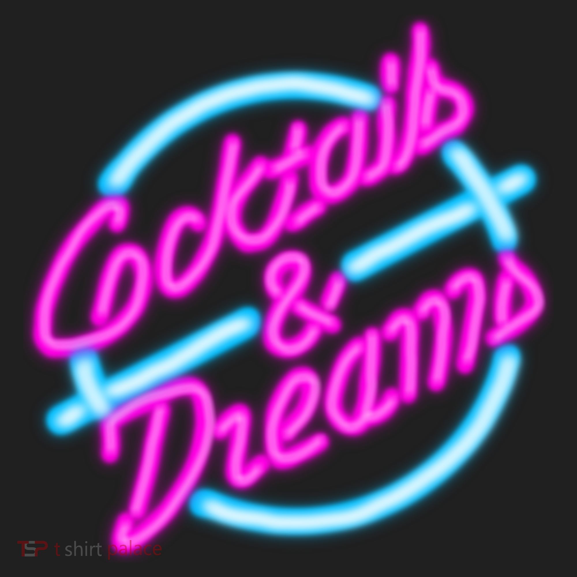 Cocktails And Dreams Retro 80s Beanie