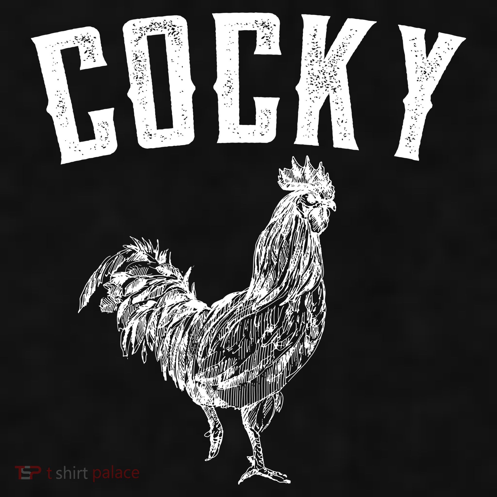 Cocky Rooster Ladies PosiCharge Tri-Blend Wicking Tank
